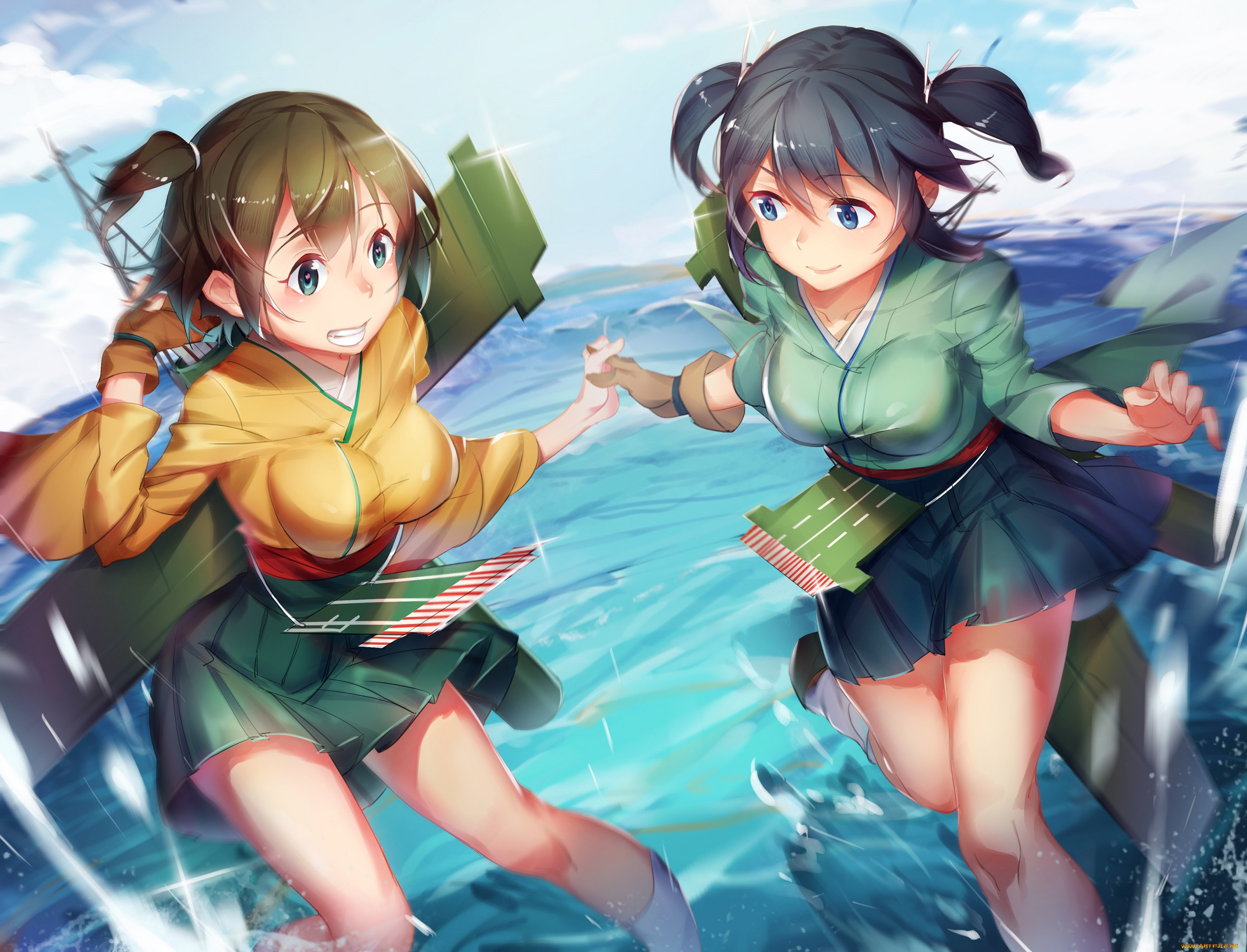 , kantai collection, kantai, collection, souryuu, , , , kancolle, hiryuu, , , pg-pgouwoderen